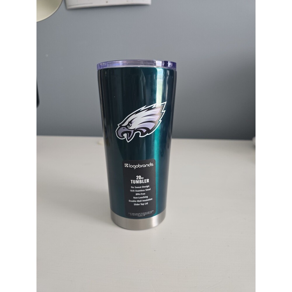 Logo Brands Philadelphia Eagles 20oz Tumbler NEW